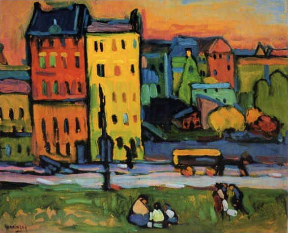 File:Kandinsky - Houses in Munich - 1908.jpg