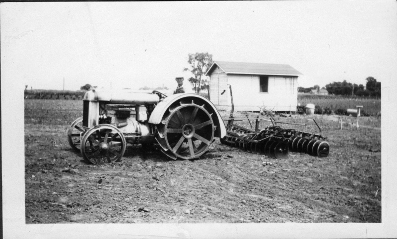 File:Mr Gill with tractor Jul 24 1927.jpg