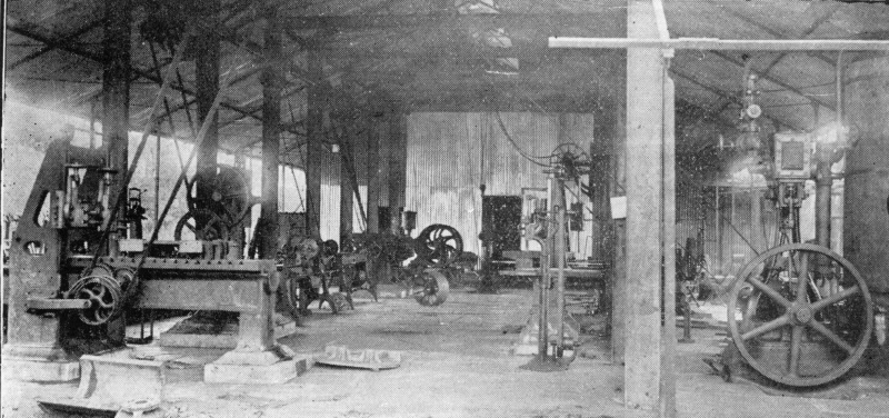 File:1919 Machine shop at Andra Jatheeya Kalasala, Masulipatam .jpg