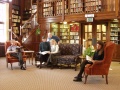 Patrons in Reading Room.