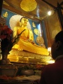 Buddha statue in Mahabodhi Temple