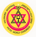 1966 World Congress badge - from Lois Burns.jpg