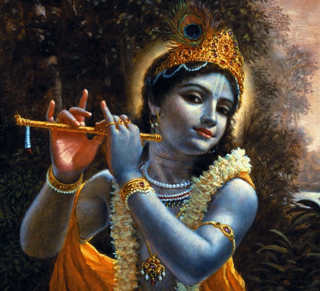 File:Krishna with flute.jpeg