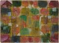 Tree and Architecture - Rhythms, Paul Klee 1920, National Gallery of Art