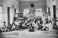 1919 Technical and manual arts class at Wood National College.