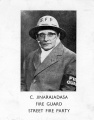 CJ as Fire Guard in World War II London. Image from TSA Archives.